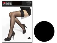 Pończochy samonośne 15 den Vivian Adrian 3-4 Nero