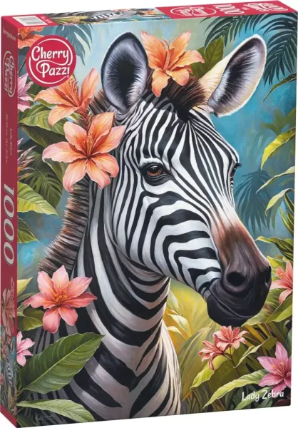Puzzle 1000 CherryPazzi Lady Zebra 31216 zdjęcie 1