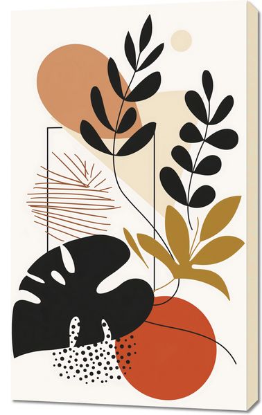 Obraz 60x100cm Zawisły Liść zdjęcie 1