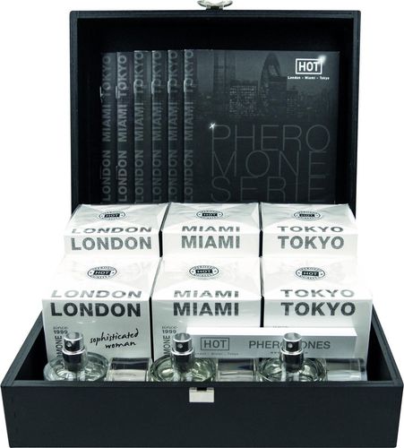 zestaw dla kobiet pheromone perfume woman 6x30 ml wood box hot na Arena.pl