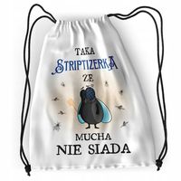 Plecak Dla Striptizerki Sportowy Szkolny Worek Z Nadrukiem Ze Zdjęciem