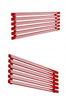 GRZEJNIK DEKORACYJNY MINI 45/140 CZERWONY