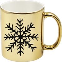 KUBEK ZŁOTY PREMIUM PREZENT ŚWIĄTECZNY BOŻE NARODZENIE MIKOŁAJKI