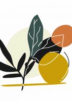 Plakat 64x90cm Elegancka Flora