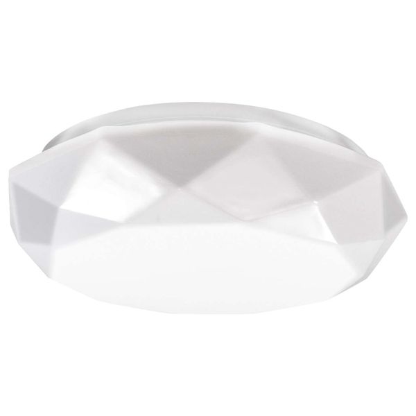 Plafon LAMPA sufitowa SELINA 308542 Polux geometryczna OPRAWA natynkowa LED 12W 4000K łazienkowa IP44 biała zdjęcie 1