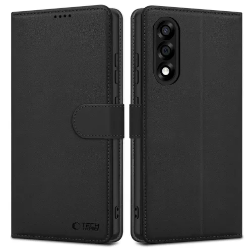 Etui Tech-Protect Wallet na OnePlus Nord 5 - czarne na Arena.pl