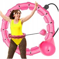 HULA HOP ODCHUDZAJĄCY SMART Z OBCIĄŻENIEM HULAHOP ODCHUDZAJĄCE MODELUJĄCE
