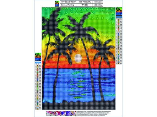 MALARSTWO DIAMENTOWE  PALMY na Arena.pl