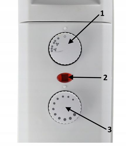 Grzejnik elektryczny Konwektorowy Energooszczędny 2000W DESCON Mocny Nawiew na Arena.pl