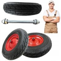 KOŁO DO TACZKI KÓŁKO 4.80/4.00-8 WÓZKA TACZEK 400x8 MOCNE OŚ OŚKA 6PR