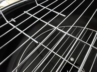 Grill Węglowy Na Brykiet Ogrodowy Zamykany Pokrywa Popielnik Gruba Blacha