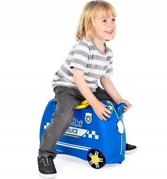 WALIZKA TRUNKI JEŻDŻĄCA WALIZECZKA RADIOWÓZ POLICE zdjęcie 4