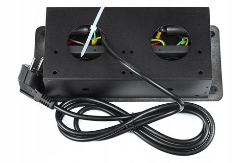 GNIAZDO CHOWANE W BLAT NABLATOWE GNIAZDKO + 2 USB na Arena.pl