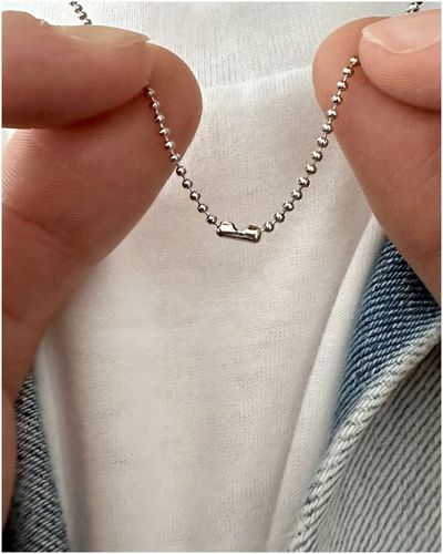 Nieśmiertelnik naszyjnik srebrny MĘSKI łańcuszek stal PREZENT GRAWER GRATIS na Arena.pl