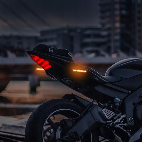 4x PŁYWAJĄCE DYNAMICZNE KIERUNKOWSKAZY MOTOCYKL QUAD SKUTER MOTOR CROSS na Arena.pl