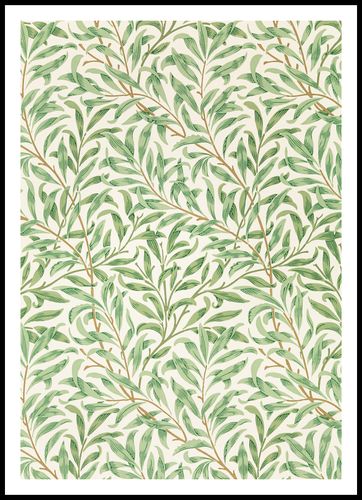 Plakat 70x100cm Willow Pattern 2, Morris Vintage do Salonu na Arena.pl