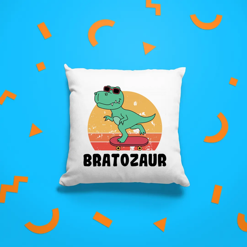 Bratozaur - poduszka na prezent na Arena.pl