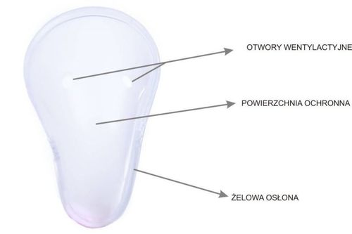 Suspensor Męski Ochraniacz Krocza - Biały M na Arena.pl