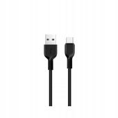 KABEL USB TYP C HOCO FLASH X20, 3 METRY - CZARNY