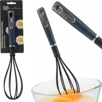 KUCHENNA TRZEPACZKA SILIKONOWA RÓZGA UBIJACZKA DO JAJEK PIANY UBIJAK 31 CM