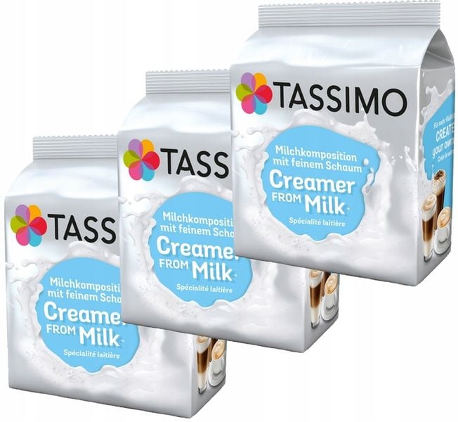 Kapsułki TASSIMO MLEKO 3 x16 kapsułek zdjęcie 1
