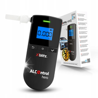 Alkomat elektroniczny Xblitz AlControl HERO czarny+5xUSTNIKI+BAT
