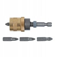 Uchwyt do końcówek 1/4" 65mm 5el TOPEX 39D340