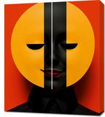 Obraz 60x70cm Dwie Twarze Rzeczywistości