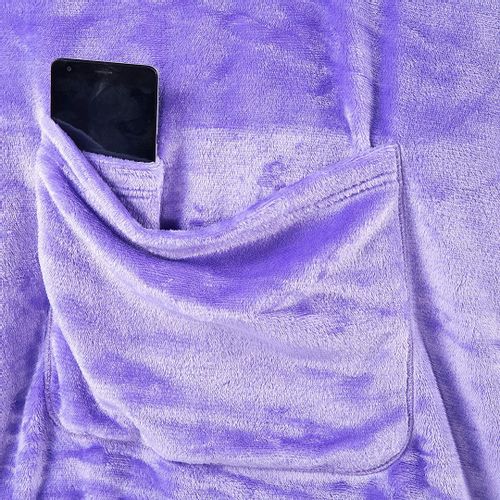 Koc DecoKing LAZY LILA 170x200 na Arena.pl