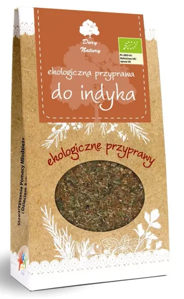 Przyprawa DO Indyka BIO 50 g - Dary Natury zdjęcie 1