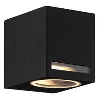 Kinkiet LAMPA elewacyjna FOREST 03013 Ideus zewnętrzna OPRAWA hermetyczna do ogrodu IP54 outdoor kostka cube grafitowa