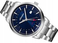 SZWAJCARSKI ZEGAREK MĘSKI ADRIATICA A8307.5115Q CLASSIC GMT DATA SZAFIR BOX