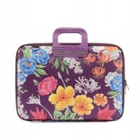 Torba Bombata Peonia 15.6" śliwkowa