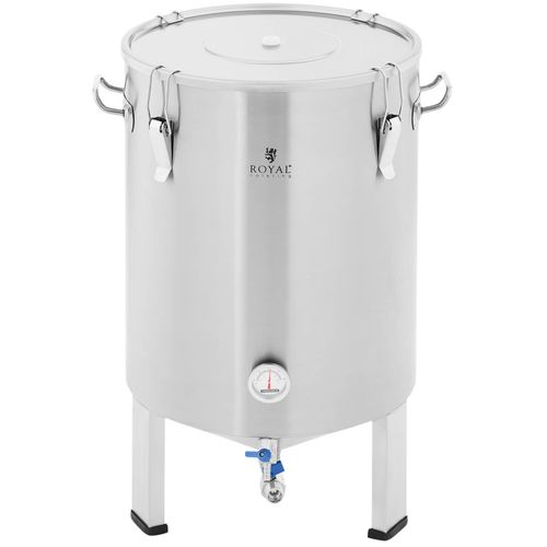 Pojemnik kocioł fermentacyjny fermentator do piwa ze stali nierdzewnej 60 l na Arena.pl