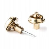 SLS1402BR Strap Lock Flush Mount uchwyty wpuszczane w deskę mosiądz Dunlop