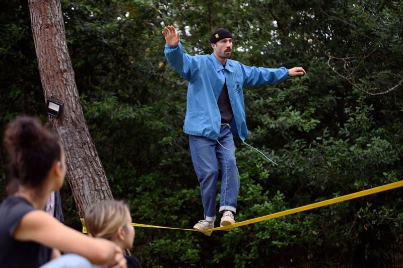 taśma do chodzenia slackline 25m MAŁPISZON zdjęcie 2
