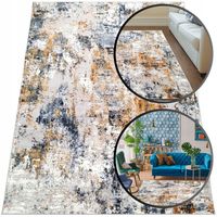 NOWOCZESNY TURECKI DYWAN LAILA 2233 SZARY DYWANY DO SALONU 160x230