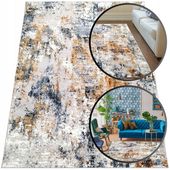 NOWOCZESNY TURECKI DYWAN LAILA 2233 SZARY DYWANY DO SALONU 160x230