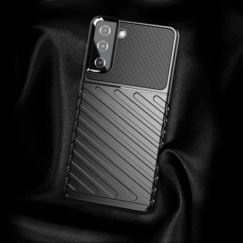 Etui Samsung Galaxy S21+ Plus Pancerne Thunder Czarne na Arena.pl
