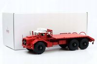 NOREV BERLIET T100 n°1 1960 Red without Side panels 1:43