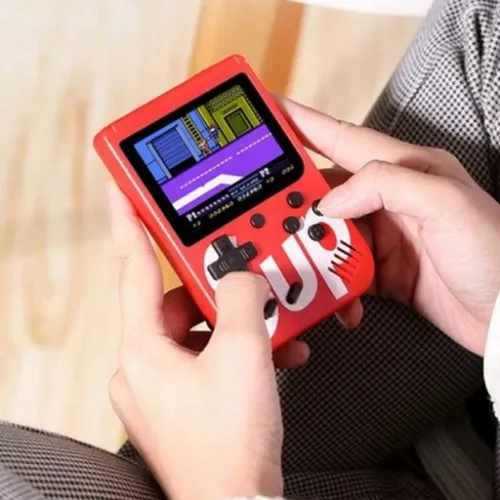 PRZENOŚNA MINI KONSOLA RETRO MARIO CONTRA PACKMAN TETRIS PINBALL 400 GIER na Arena.pl