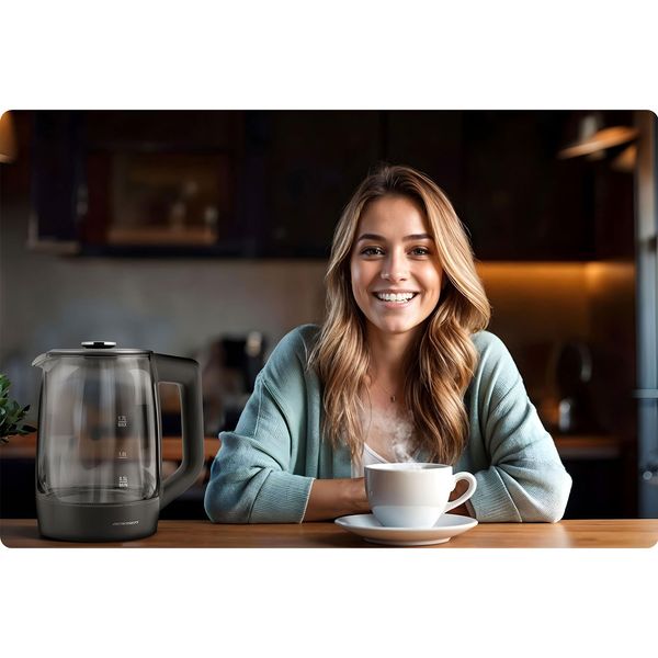 Czajnik elektryczny 1,7l Berdsen BD-711 szklany zdjęcie 9