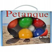 Drewniane Kule do Gry 6 szt. - Boule LONDERO 75 mm