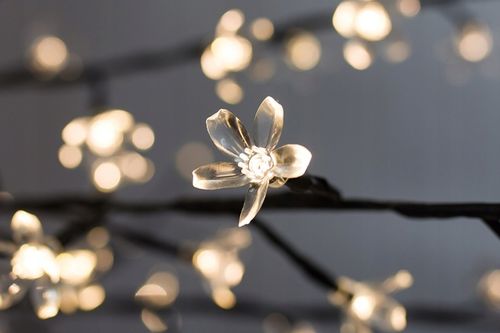 DRZEWKO LED 200 cm KWITNĄCY KWIAT WIŚNI DEKORACJA ŚWIĄTECZNA IP44 PILOT na Arena.pl