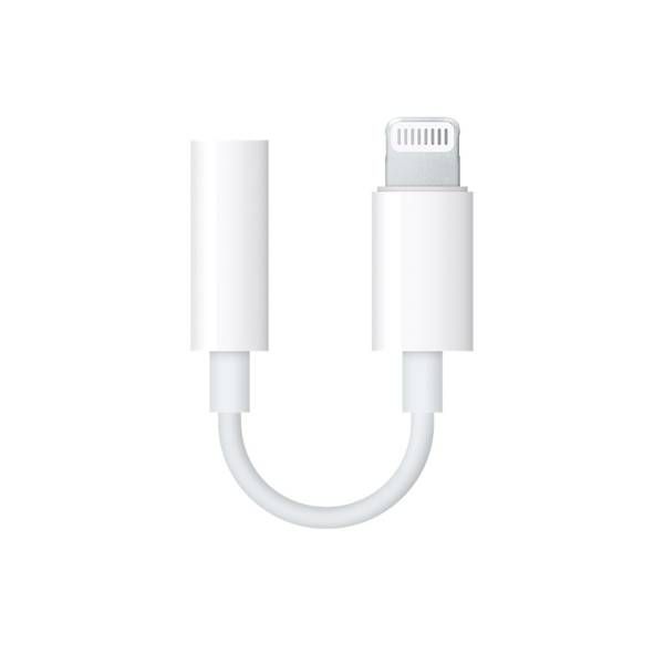 Oryginalny adapter kabel przejściówka Apple Lightning do Jack 3.5 mm zdjęcie 2