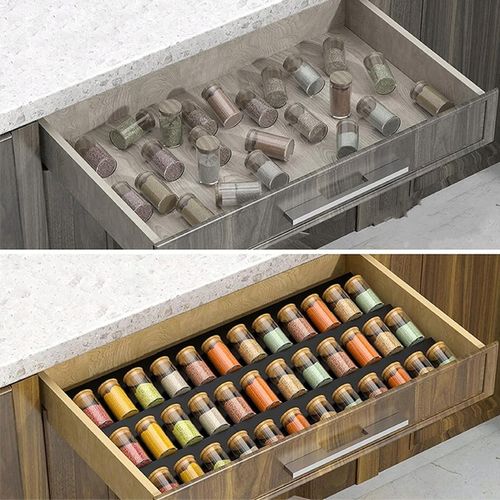 ORGANIZER do SZUFLADY na PRZYPRAWY REGULOWANY WKŁAD REGAŁ STOJAK 2szt. na Arena.pl