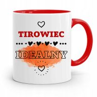 Dla Tirowca Kierowcy Tira Kubek Czerwony Prezent Z Nadrukiem Ze Zdjęciem