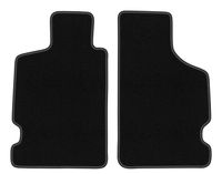 Dywaniki przednie welurowe czarne do: Citroen Saxo 1996-2003 hatchback