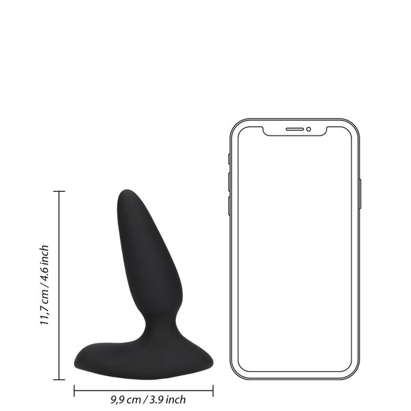 Smooth Vibrating Anal Plug With Remote Control zdjęcie 10
