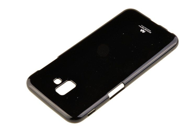 Etui Mercury Goospery Jelly Case do SAMSUNG GALAXY J6+ / J6 Plus czarny zdjęcie 2